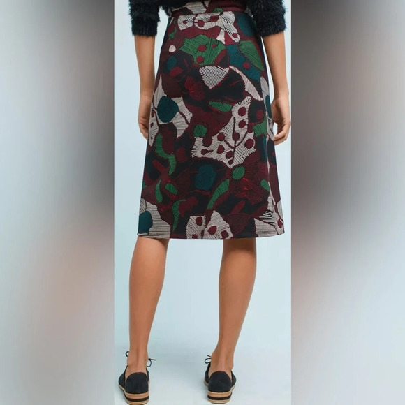 Isla Maude Anthropologie  Turia Floral Pencil Skirt Sz Xs - Picture 3 of 10